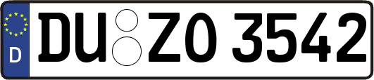 DU-ZO3542