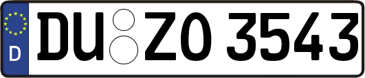 DU-ZO3543