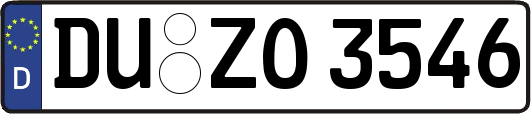 DU-ZO3546