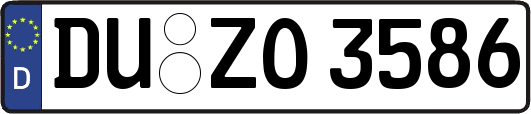 DU-ZO3586