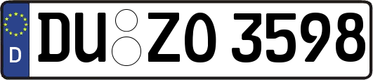 DU-ZO3598