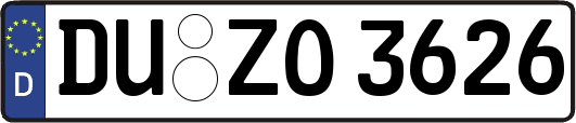 DU-ZO3626