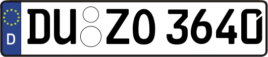 DU-ZO3640