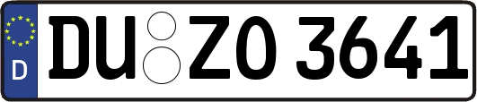 DU-ZO3641