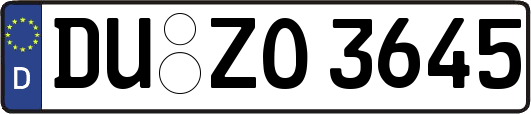 DU-ZO3645