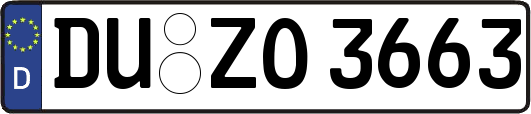 DU-ZO3663