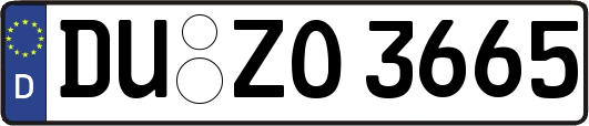 DU-ZO3665