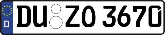 DU-ZO3670
