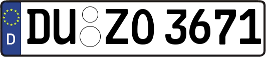 DU-ZO3671