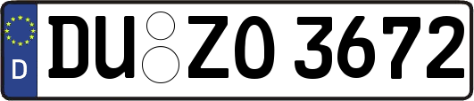 DU-ZO3672