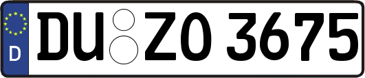 DU-ZO3675