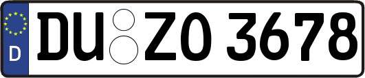 DU-ZO3678
