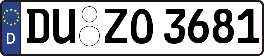 DU-ZO3681