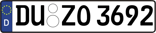 DU-ZO3692