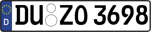 DU-ZO3698