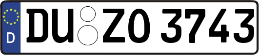 DU-ZO3743