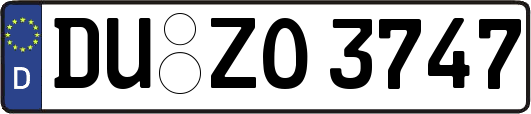 DU-ZO3747