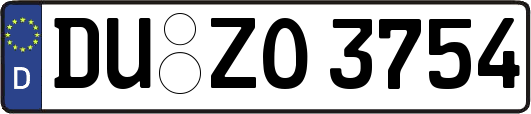 DU-ZO3754
