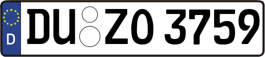 DU-ZO3759