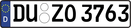 DU-ZO3763