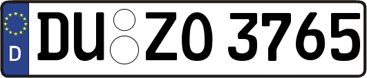 DU-ZO3765