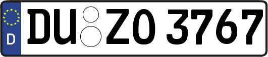 DU-ZO3767