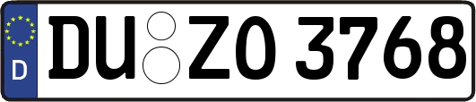 DU-ZO3768