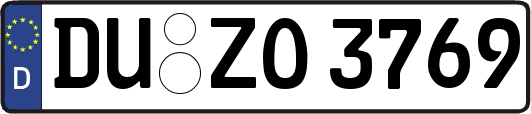 DU-ZO3769