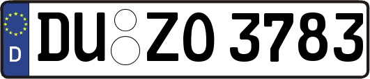 DU-ZO3783