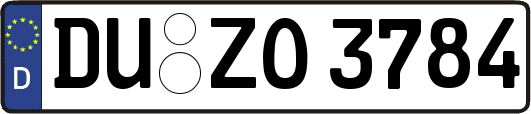 DU-ZO3784