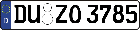DU-ZO3785