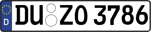 DU-ZO3786