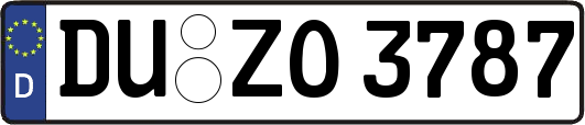 DU-ZO3787