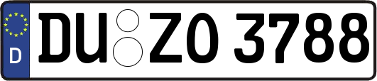 DU-ZO3788