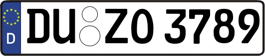 DU-ZO3789