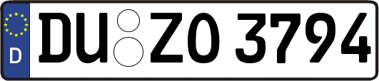 DU-ZO3794