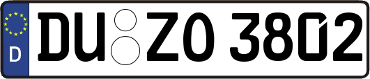 DU-ZO3802
