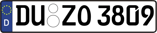 DU-ZO3809