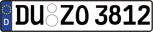 DU-ZO3812