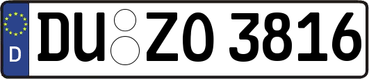 DU-ZO3816
