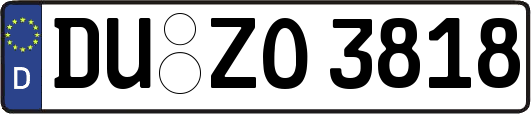 DU-ZO3818