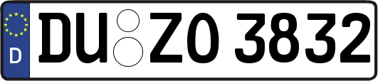 DU-ZO3832