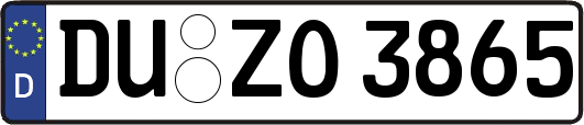 DU-ZO3865