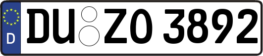 DU-ZO3892