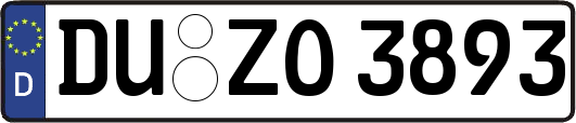 DU-ZO3893