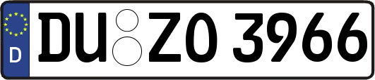 DU-ZO3966