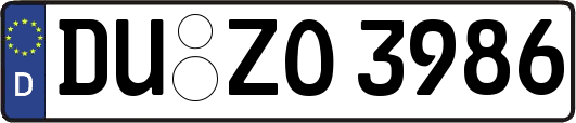 DU-ZO3986