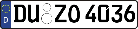DU-ZO4036