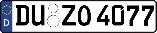 DU-ZO4077