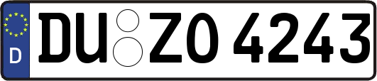 DU-ZO4243